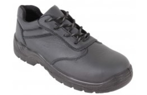 Size 12 ArmorToe® Black Steel Toecap Safety Shoe